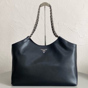 Prada vintage tote chain bag