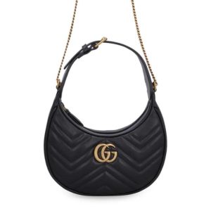 Gucci GG Marmont Half Moon Mini Bag