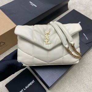 YSL PUFFER medium lambskin handbag