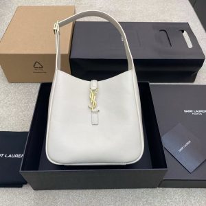 YSL LE 5 À 7 small bag in soft grained leather