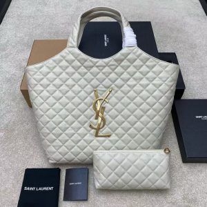 YSL ICARE in quilted lambskin