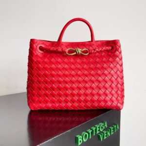Bottega Veneta Andiamo Medium Braided Leather Tote