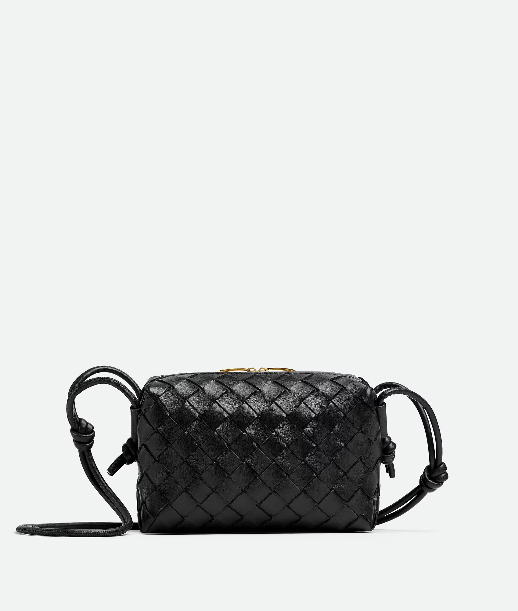 Bottega Veneta Intrecciato Leather Crossbody Bag