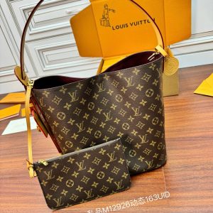 LOUIS VUITTON All-In Classic Monogram Print Coated Canvas Handbag