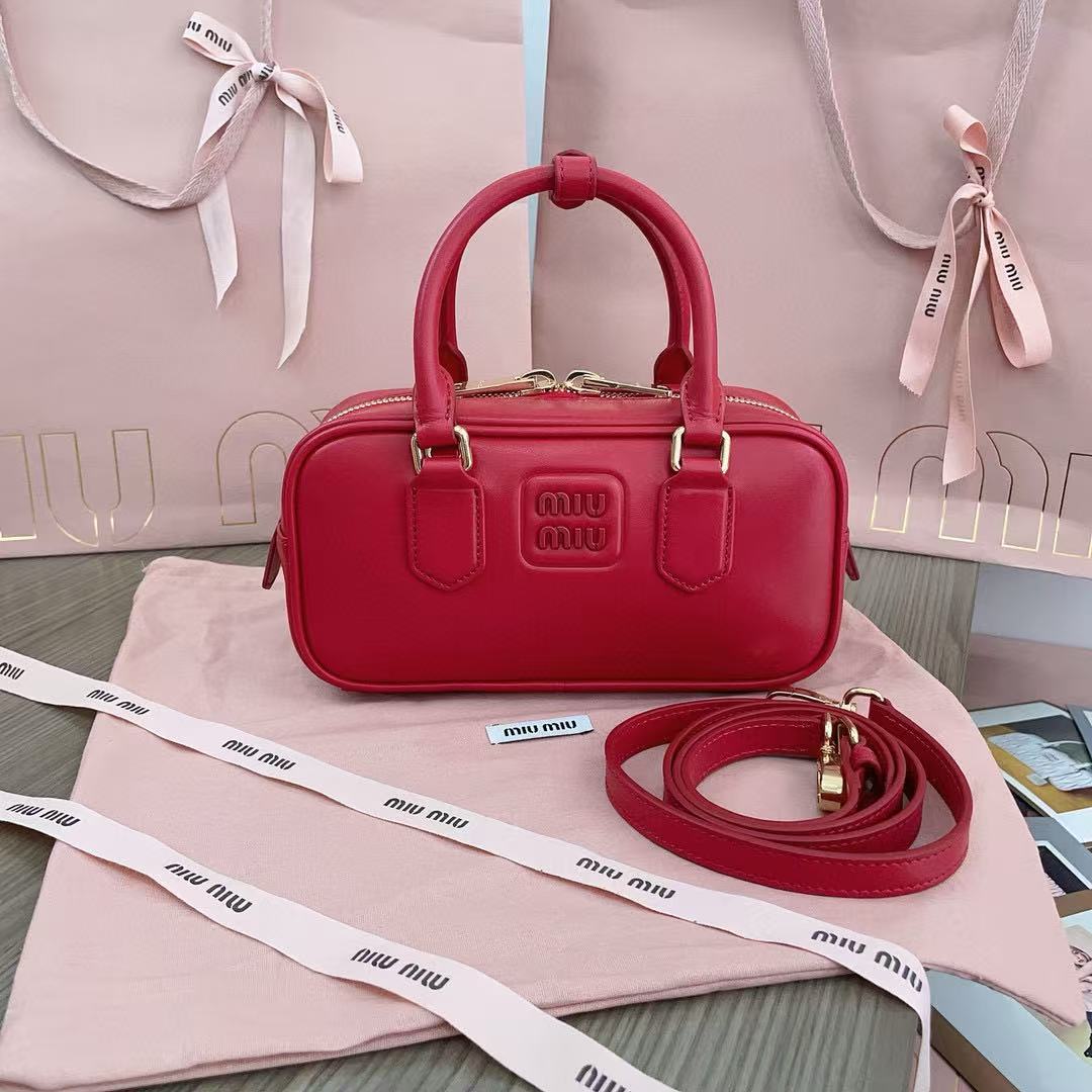 Miu Miu Arcadie leather tote bag - Image 2