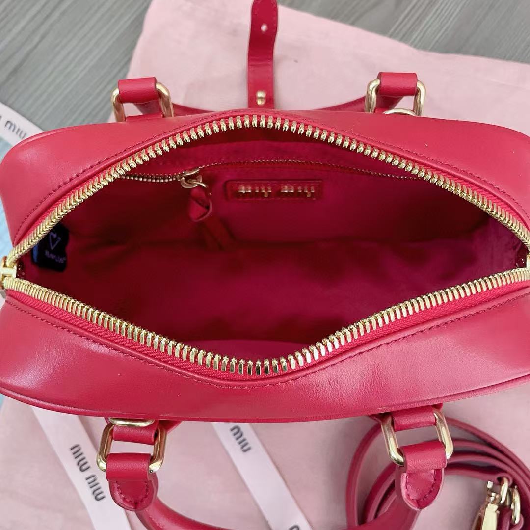 Miu Miu Arcadie leather tote bag - Image 8