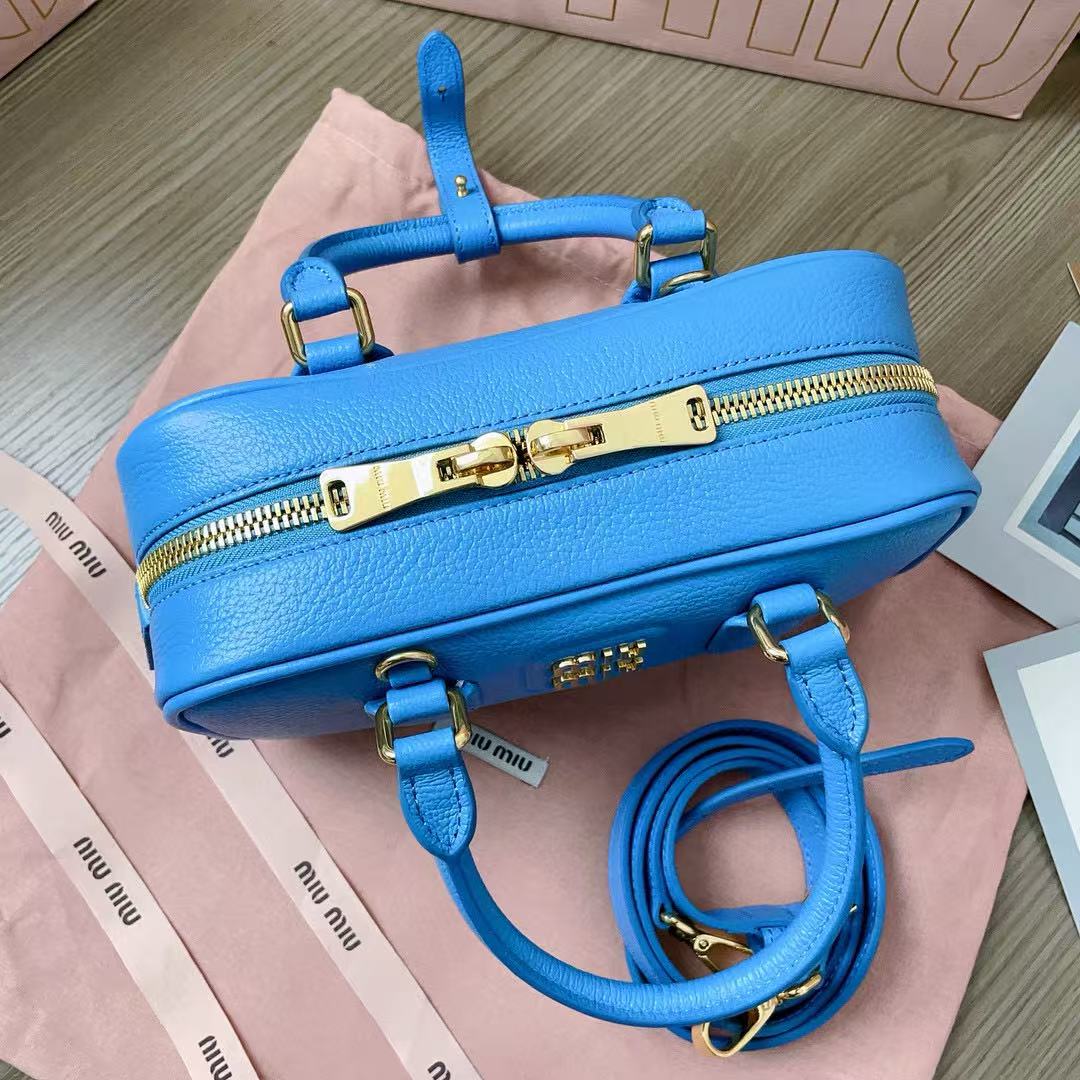 Miu Miu Arcadie leather tote bag - Image 14