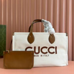 Gucci logo print medium tote bag