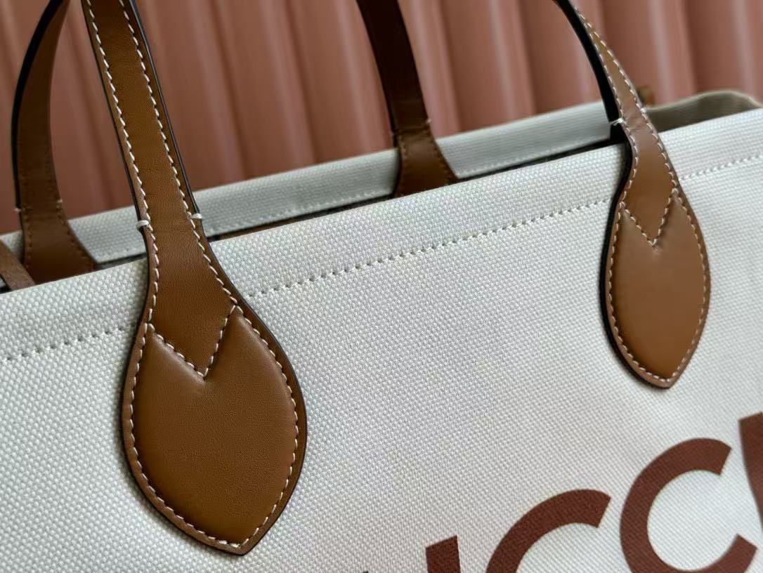 Gucci logo print medium tote bag - Image 5