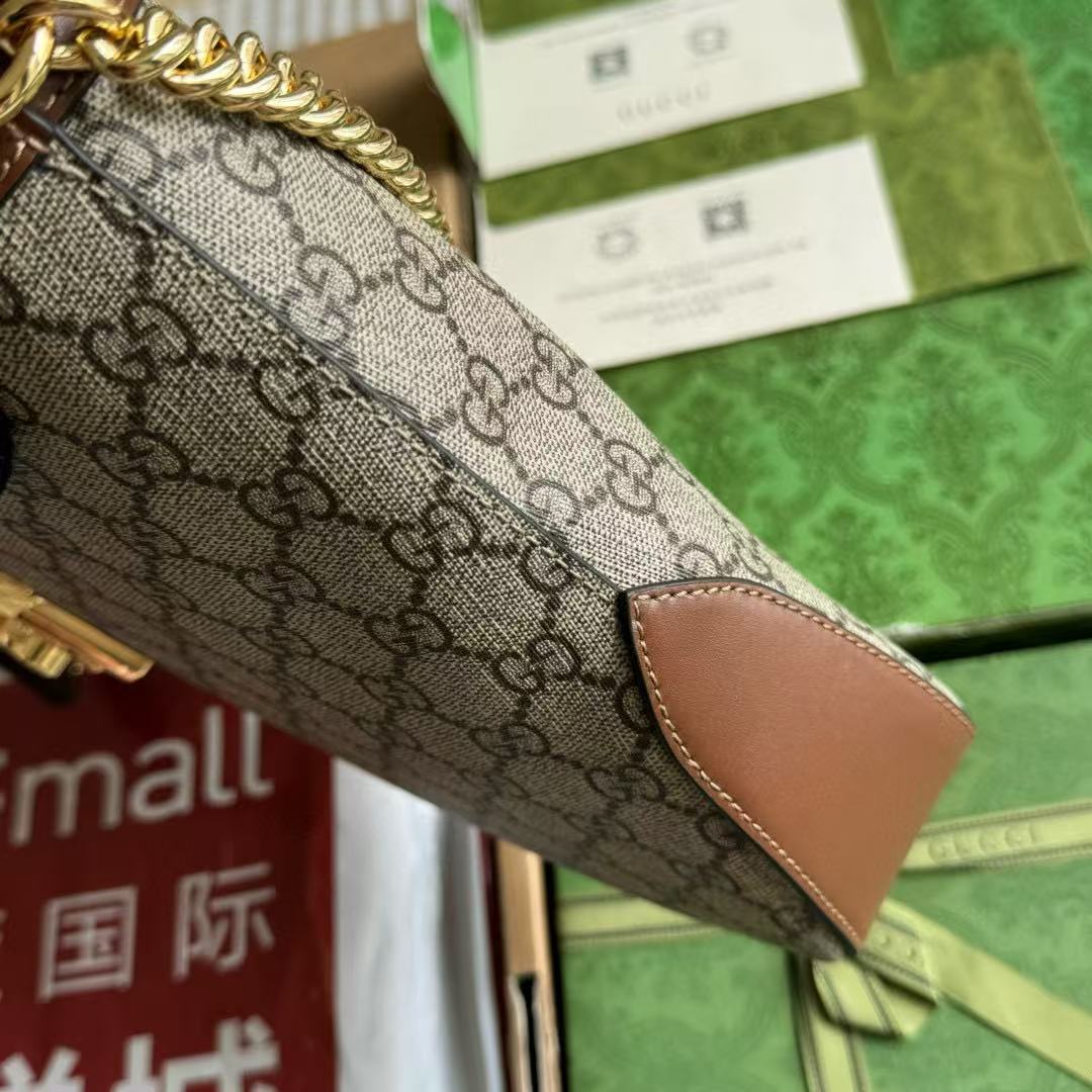 GG padlock large shoulder bag - Image 5