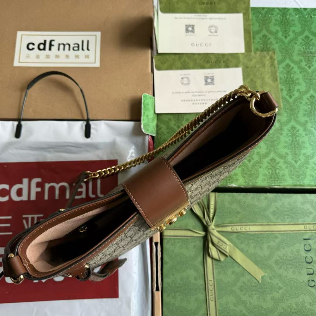 GG padlock large shoulder bag - Image 6