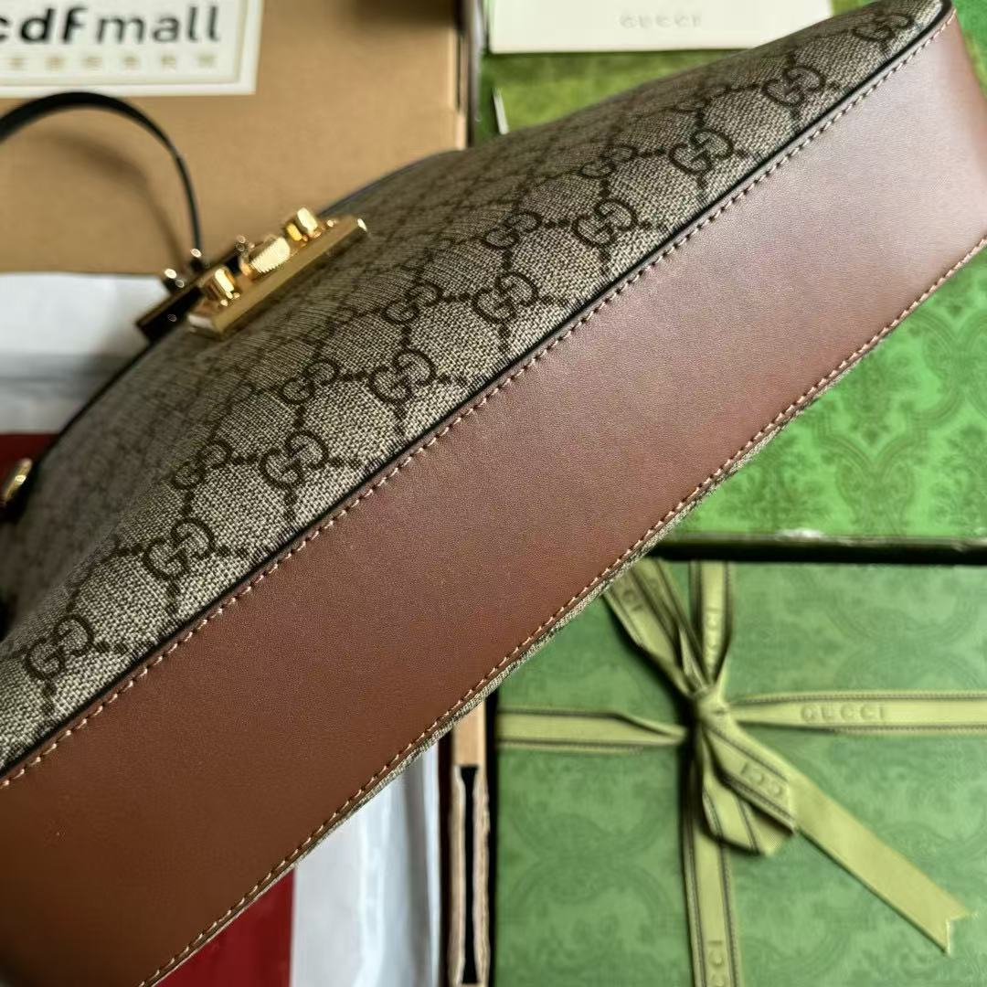 GG padlock large shoulder bag - Image 7