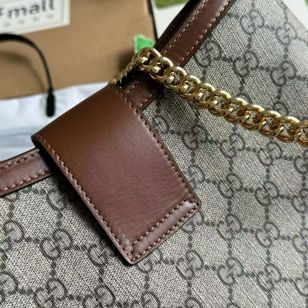 GG padlock large shoulder bag - Image 8