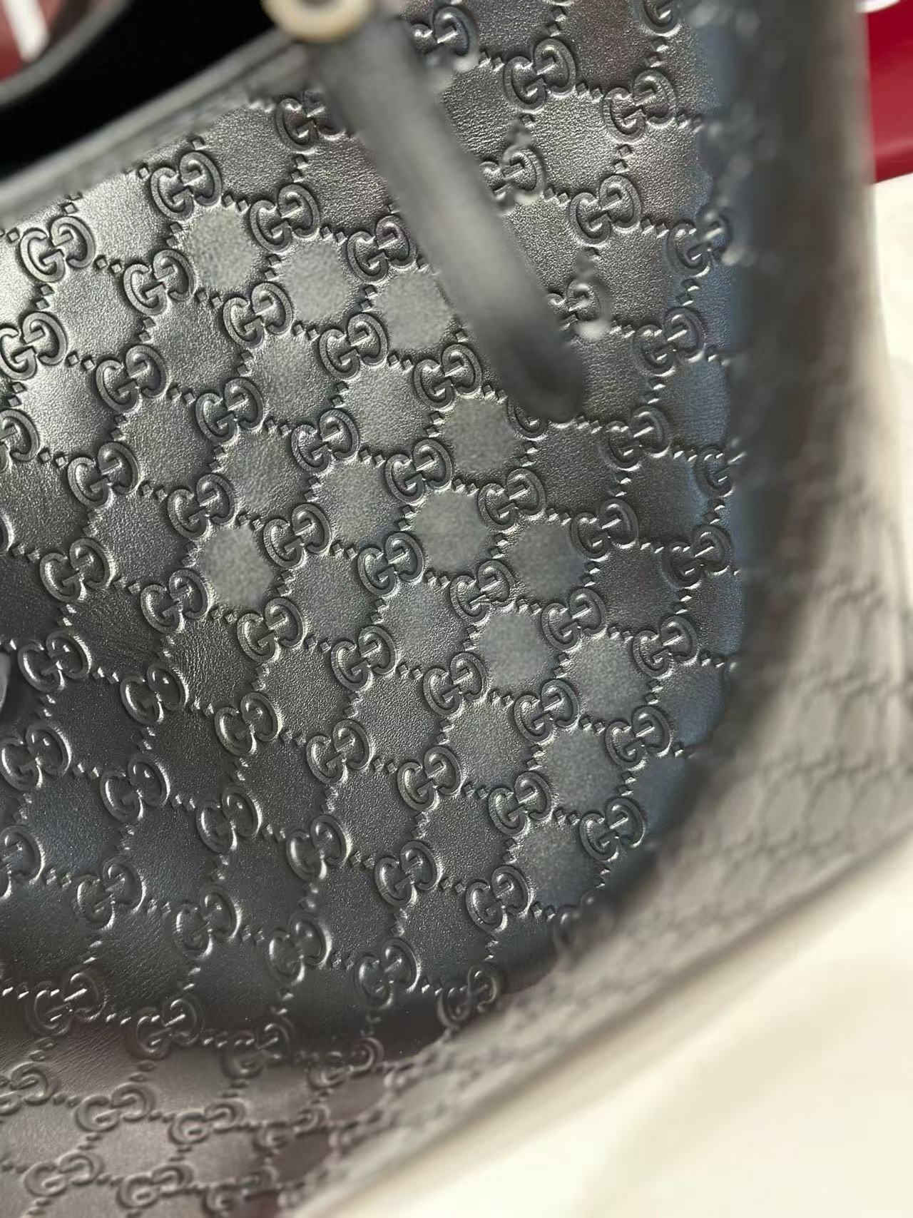 Large tote bag with GG badge - Image 5