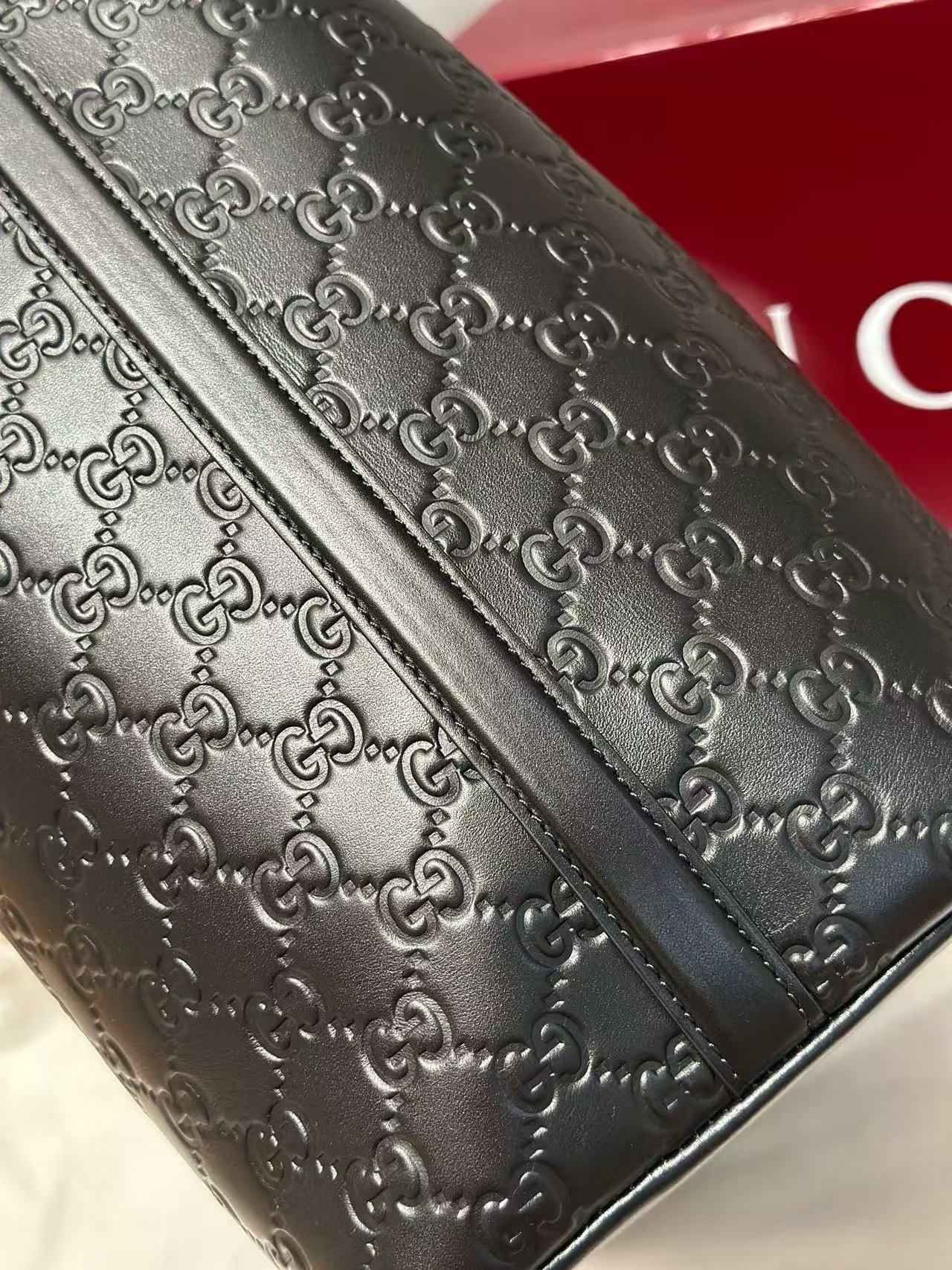 Large tote bag with GG badge - Image 7