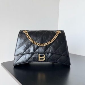BalenciagaCrush Quilted Shoulder Bag