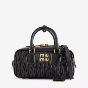 MIU MIU Arcadie matelassé nappa leather bag