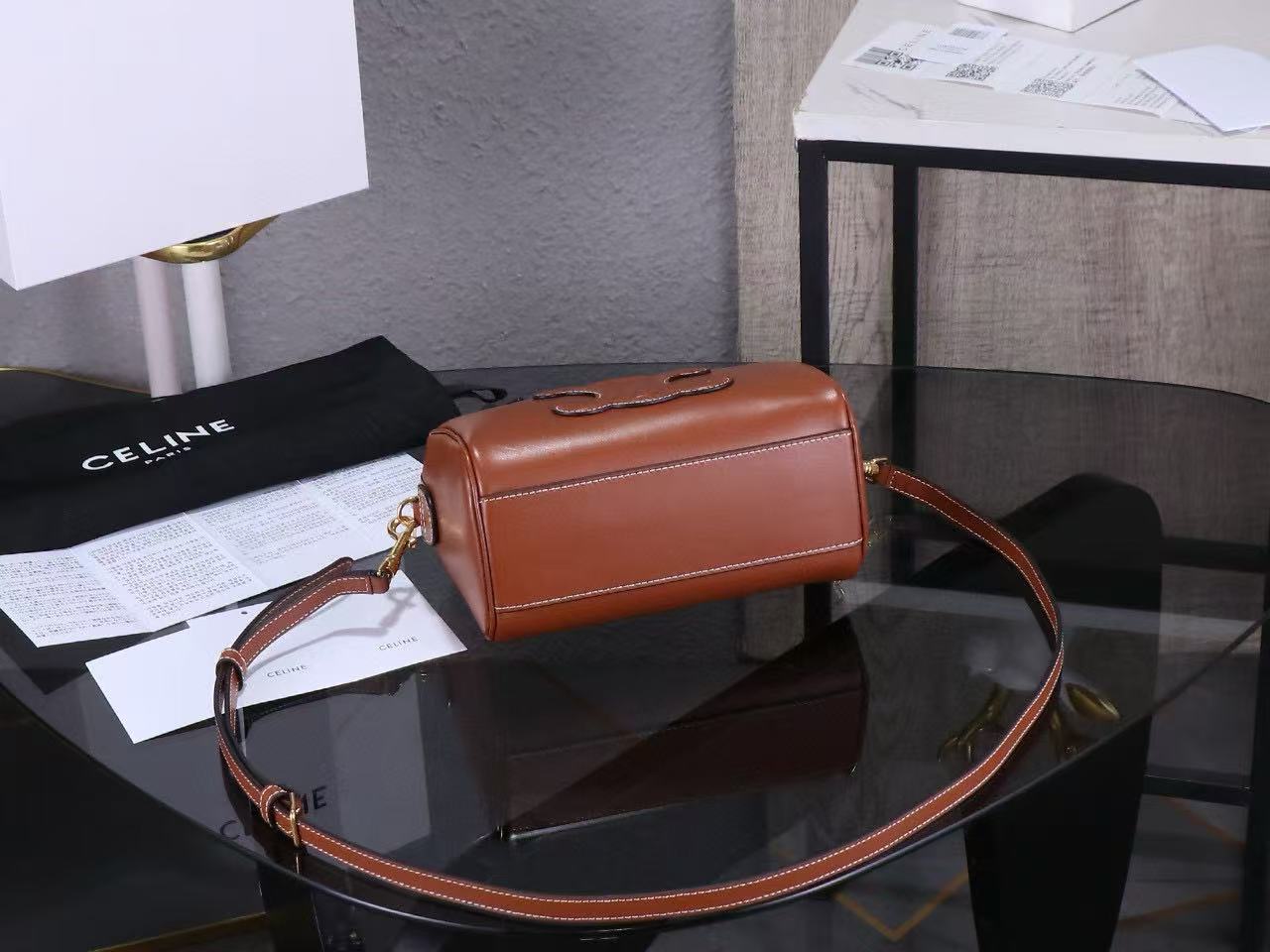 Celine Small Boston Bag in Smooth Calfskin - Image 5