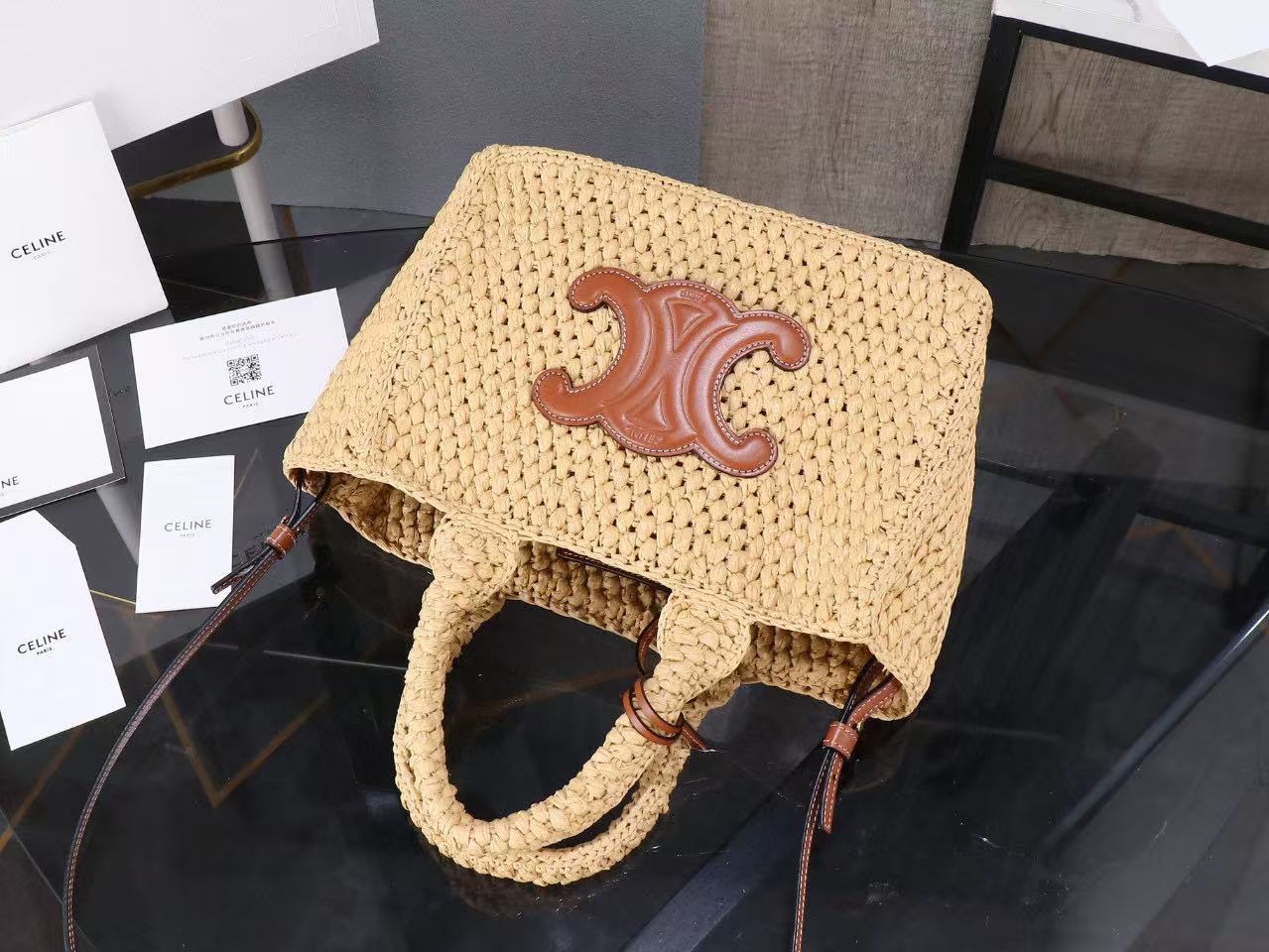 CELINE TCABAS THAIS small bag in vegetable and cowhide leather - Image 7