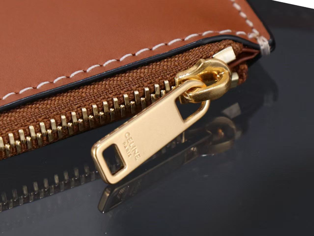 CELINE TCABAS THAIS small bag in vegetable and cowhide leather - Image 9