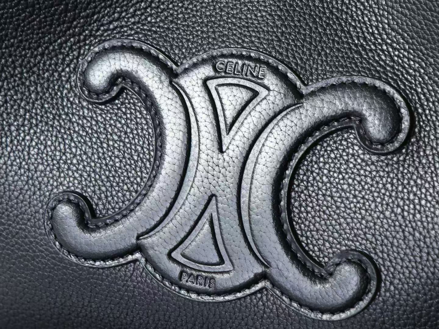 cabas anais bag in grained calfskin - Image 3