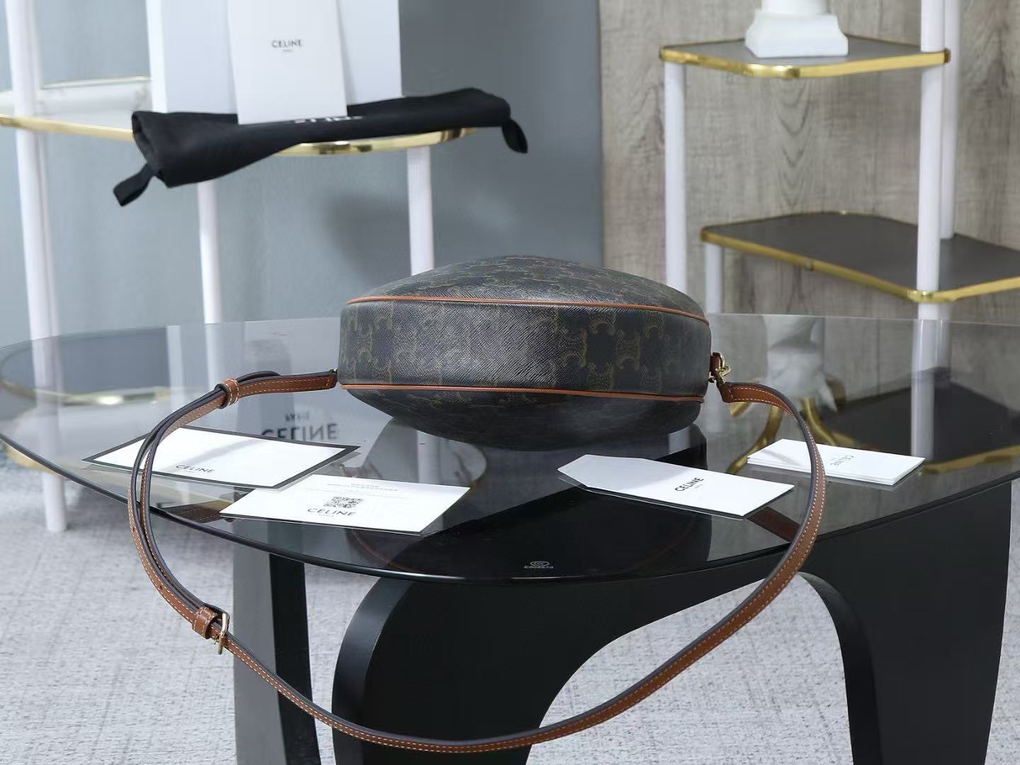 CelineTEEN CELINE LULU logo print handbag - Image 8