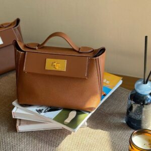 HERMÈS Togo and Swift leather tote bags