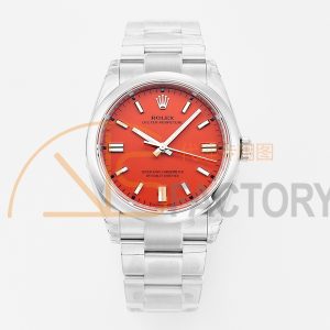 VS3230 Rolex M124300-0007 Red Dial Super Copy