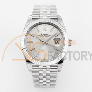 VS3235 Rolex M126334-0010 Silver Dial Super Copy