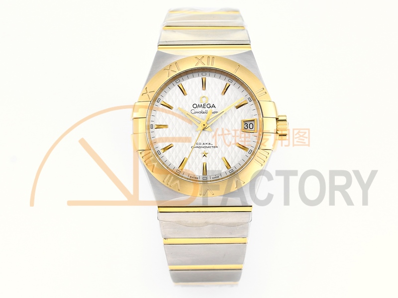 VS 8500 Omega 123.20.38.21.02.006 White Dial Super Replica