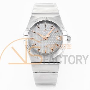 VS 8500 Omega 123.10.38.21.06.002 Silver Dial Super Replica
