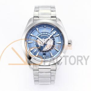 VS 8938 220.10.43.22.03.002 Omega Blue Dial Super Replica