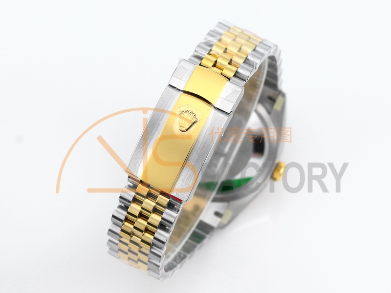 VS L3235 Rolex mm126233-0015 gold dial super copy - Image 9