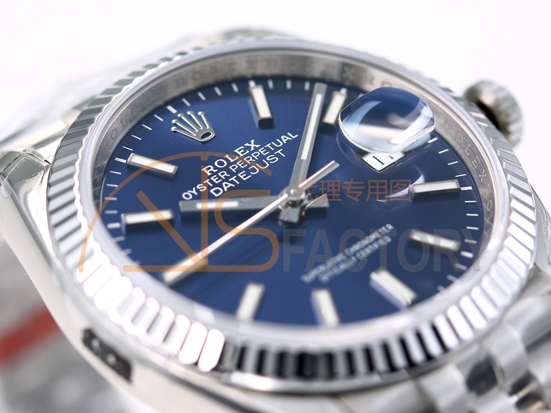 VS3235 Rolex M126234-0017 blue dial super copy - Image 9