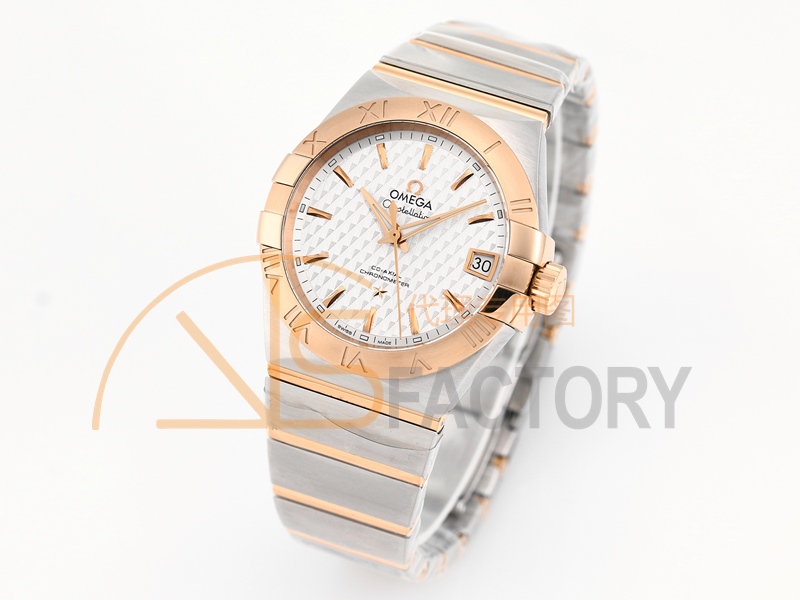 VS 8500 Omega 123.20.38.21.02.007 White Dial Super Replica - Image 2