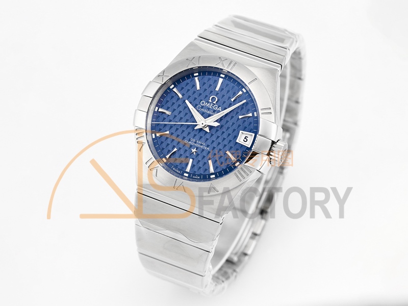 VS 8500 Omega 123.10.38.21.03.001 Blue Dial Super Replica - Image 2