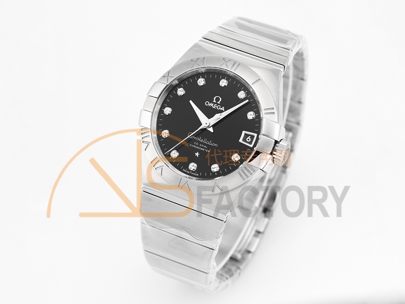 VS 8500 Omega 123.10.38.21.51.001 Black Dial Super Replica - Image 2