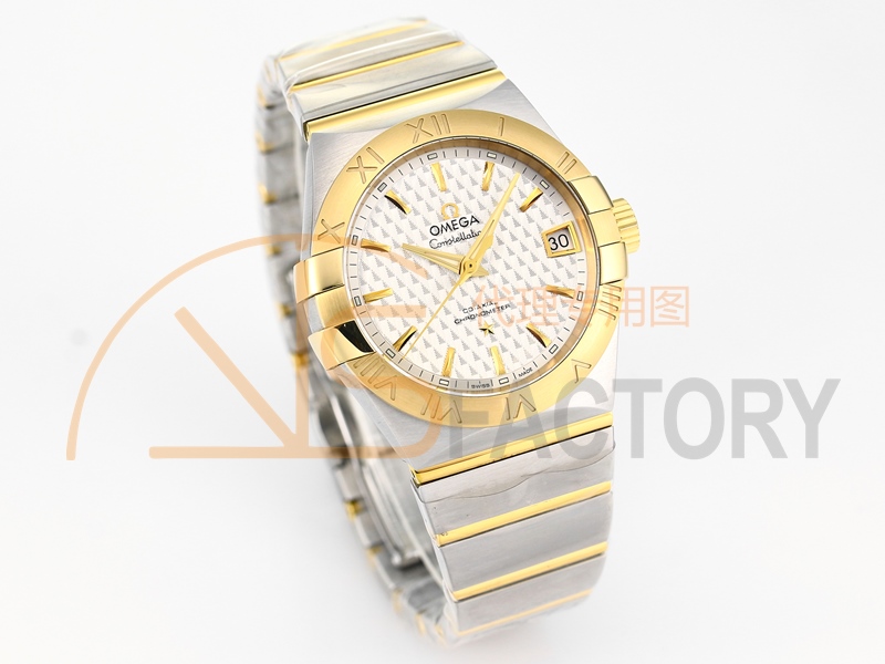 VS 8500 Omega 123.20.38.21.02.006 White Dial Super Replica - Image 3