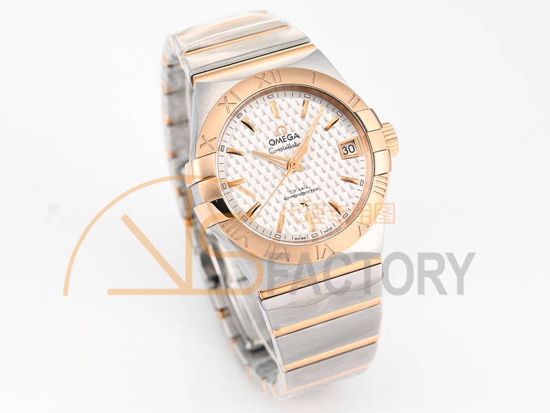 VS 8500 Omega 123.20.38.21.02.007 White Dial Super Replica - Image 3