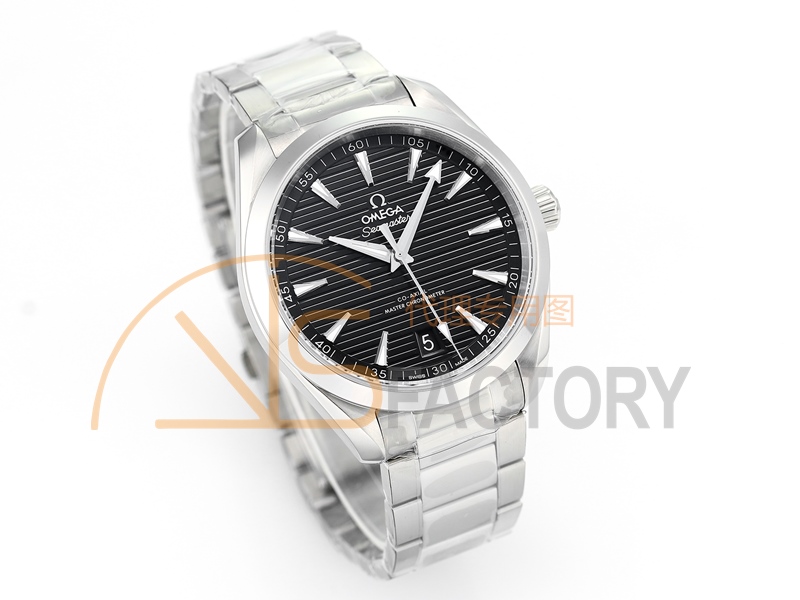 VS 8900 220.10.41.21.03.004 Omega Black Dial Super Replica - Image 3