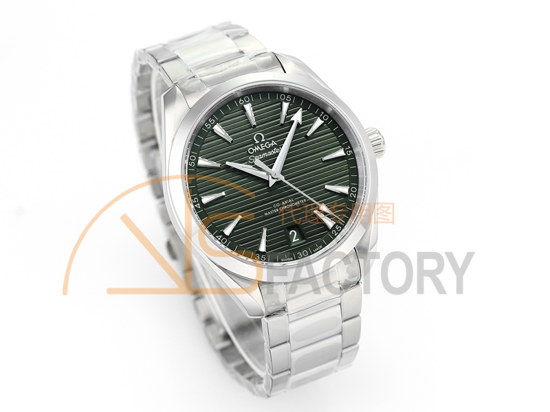 VS8900 220.10.41.21.10.001 Omega Emerald Green Dial Super Replica - Image 3