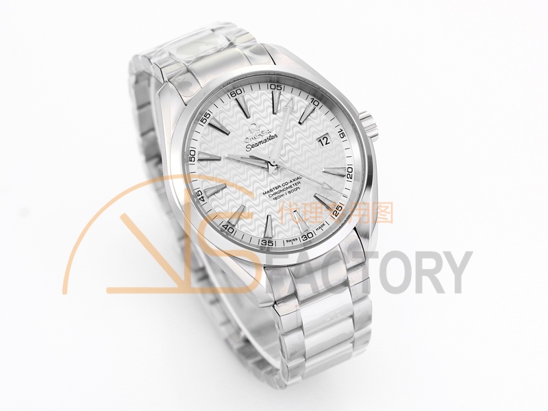 VS 8500 231.10.42.21.02.006 Omega Silver Dial Super Replica - Image 3